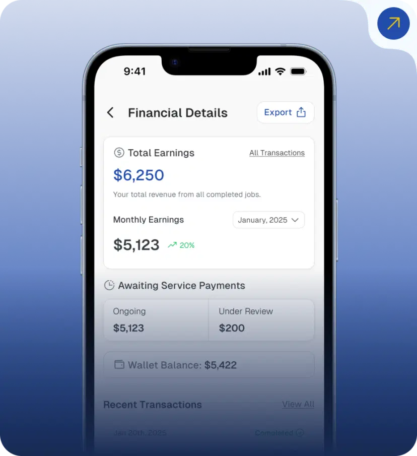 Contractor Mobile Preview 4